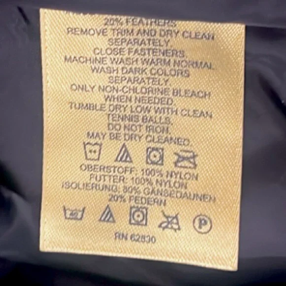 Lands’ End Women’s Sidney Down Puffer Coat | Medium (10-12) | Light Navy | $60 - Picture 7 of 8